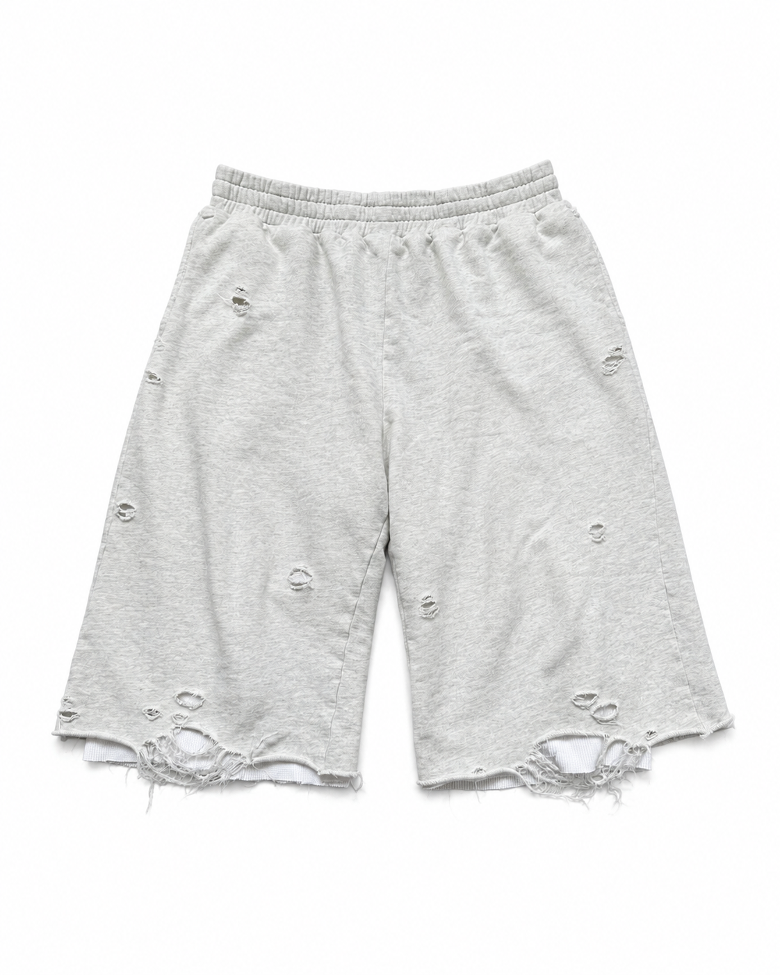 Distressed Thermal Lined Basics Shorts